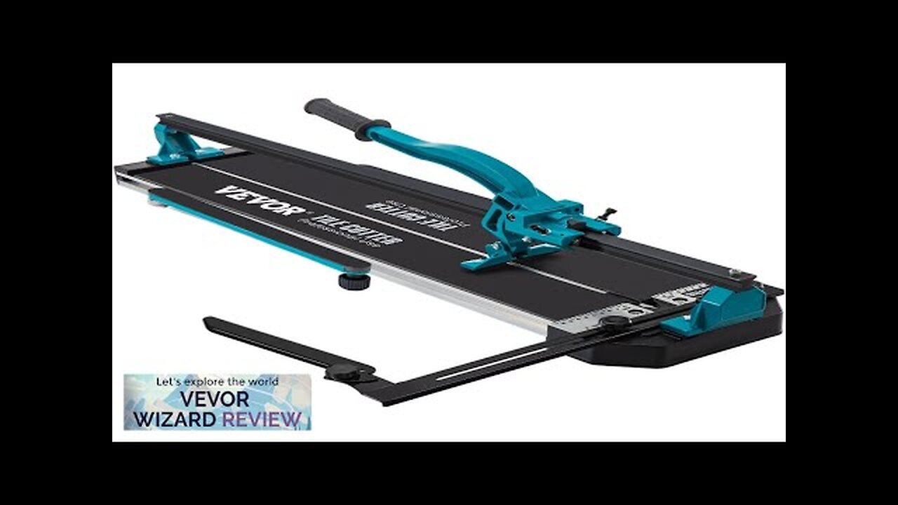 VEVOR 40 Inch Tile Cutter Single Rail Double Brackets Manual Tile Cutter Review