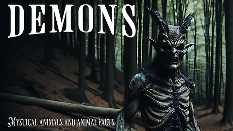 Demons Creatures from hell or pure superstition