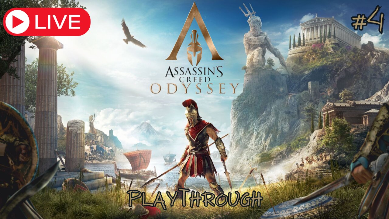 ASSASSIN'S CREED ODYSSEY Playthrough Gameplay Part 4