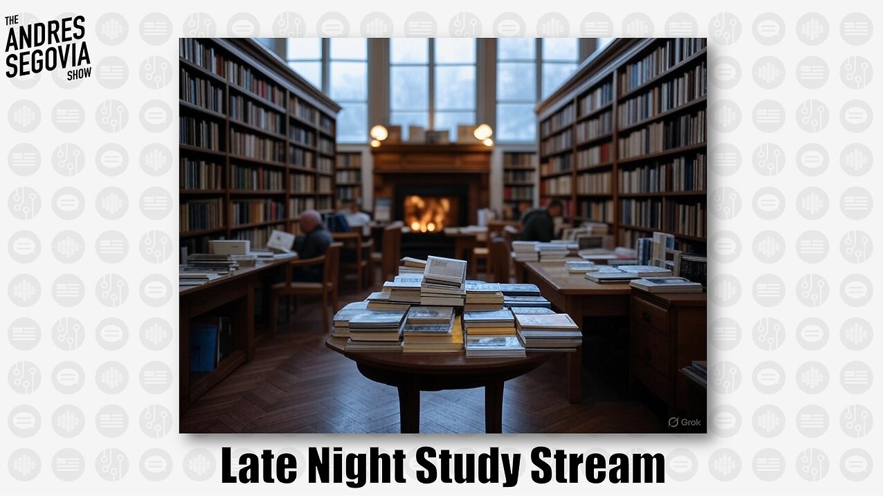 Late Night Study Stream & Relaxing Music