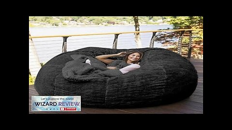 Big Huge Giant Bean Bag Chair for Adults (No Filler) Bean Bag Review