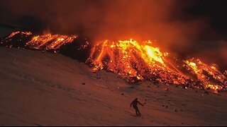 Over 200 Cold Temperature Records Could Break Across Central US -Spectacular Images Of Etna Eruption