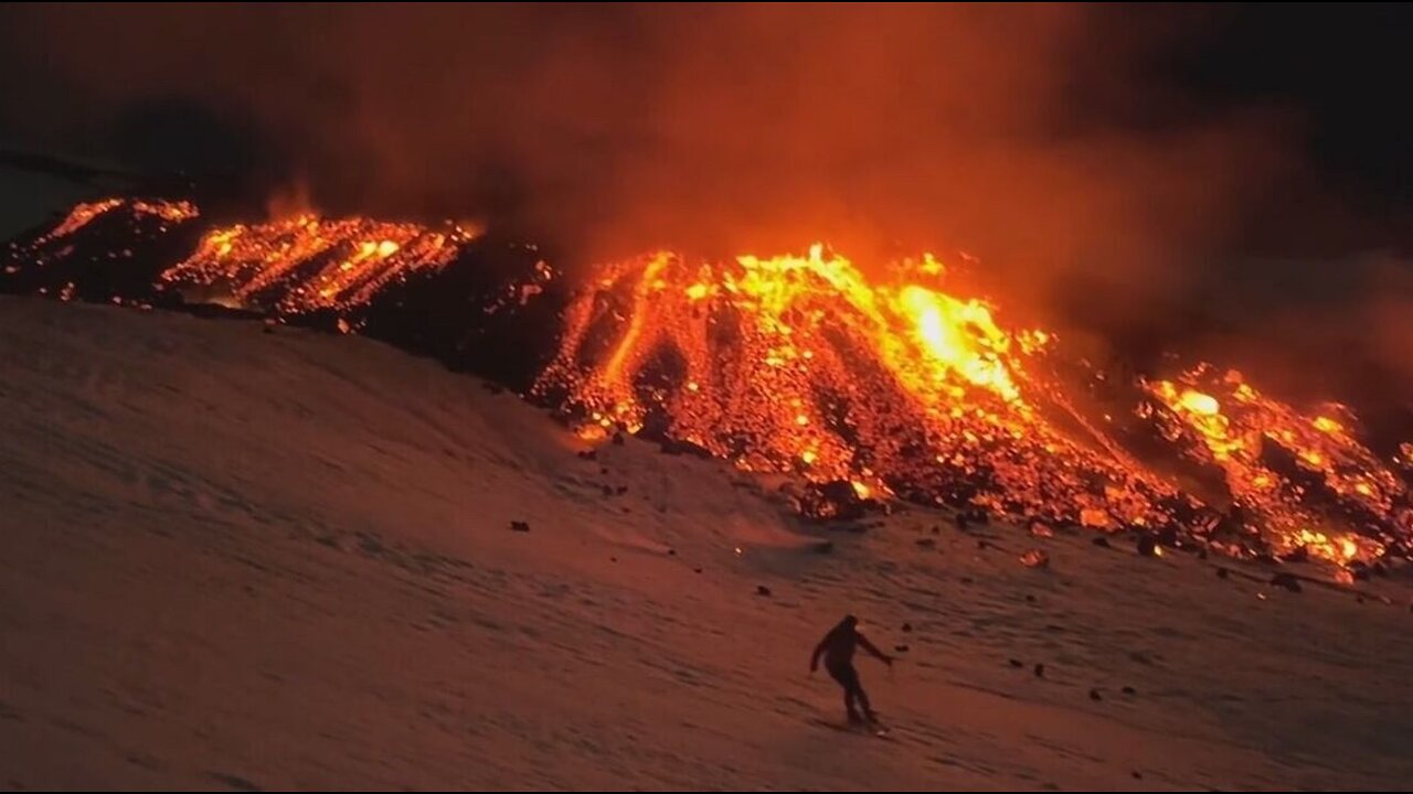 Over 200 Cold Temperature Records Could Break Across Central US -Spectacular Images Of Etna Eruption