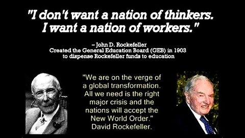 The Rockefeller School System: How Education Became a Factory for Obedience