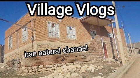 walking in villages of iran