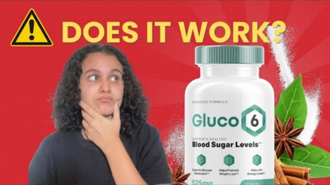 GLUCO6 / GLUCO6 ((❗DON'T BUY BEFORE WATCHING❗)) Honest Gluco6 Review - Gluco6 Walmart