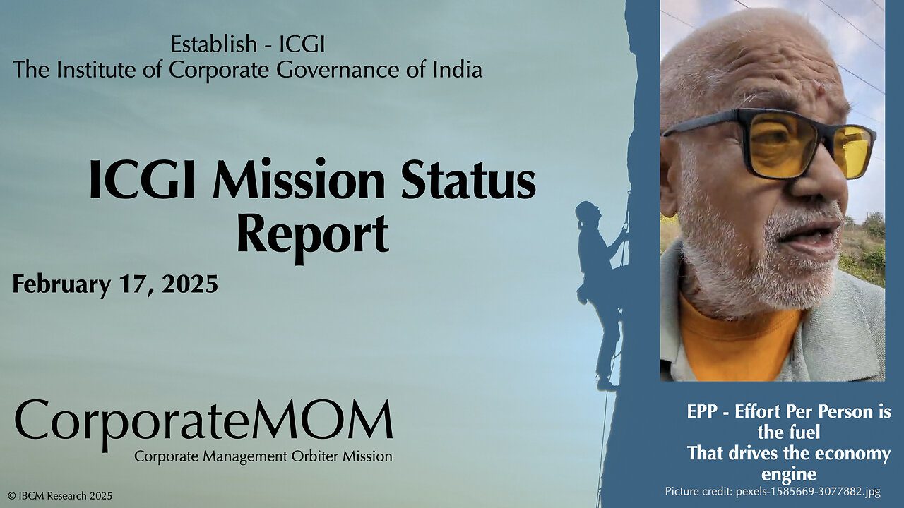 Mission Corporate Governance - ICGI - Status Report 17 Feb 2025