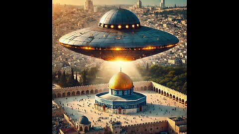 UFO Over Temple Mount in Jerusalem!!!