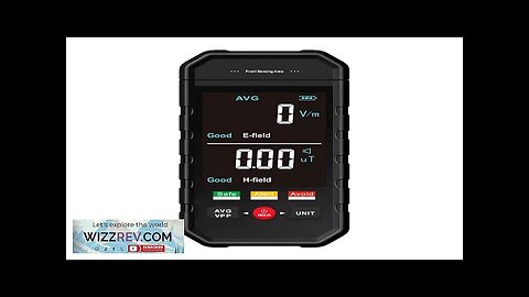 ET925PRO/ET92 Electromagnetic Radiation Tester Large Color Screen 40V/m Alarm Threshold Review