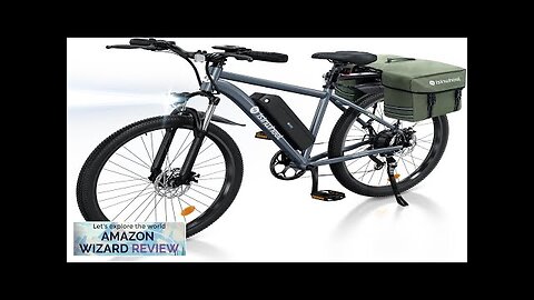 isinwheel M10 Electric Bike Adult 500W 26" Commuting Electric Mountain Bike 20MPH Review