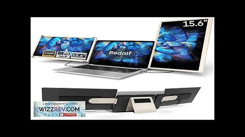 Laptop Screen Extender 15.6" Portable Monitor FHD 1080P IPS 360° Rotation Screen Review