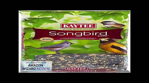 Kaytee Wild Bird Songbird Blend Food Seed 7 Pound Review