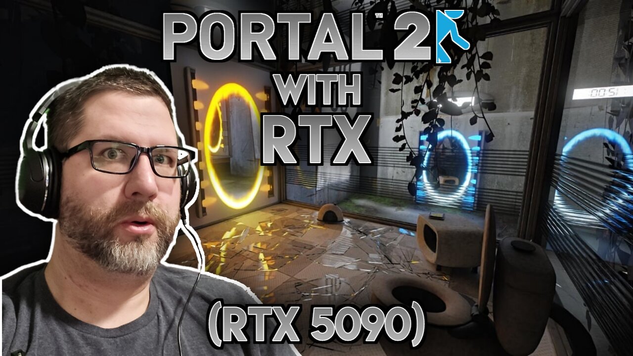 Portal 2 with RTX! (RTX 5090!)