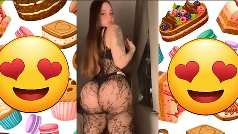 Massive big cake jiggle