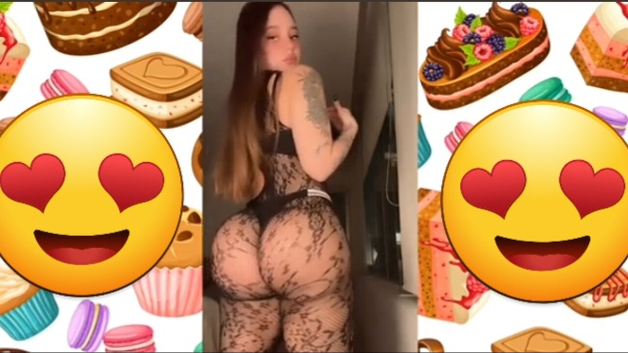 Massive big cake jiggle