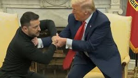 ZELENSKY AND TRUMP A.I PARODY MEETING