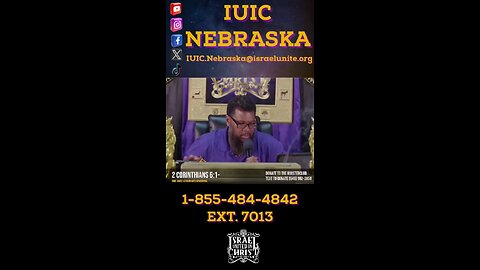 #IUIC #israelunitedinchrist #nathanyel7 #IUICNE #nebraska #Slavery #Prophecy #BHM365 #Blackhistory