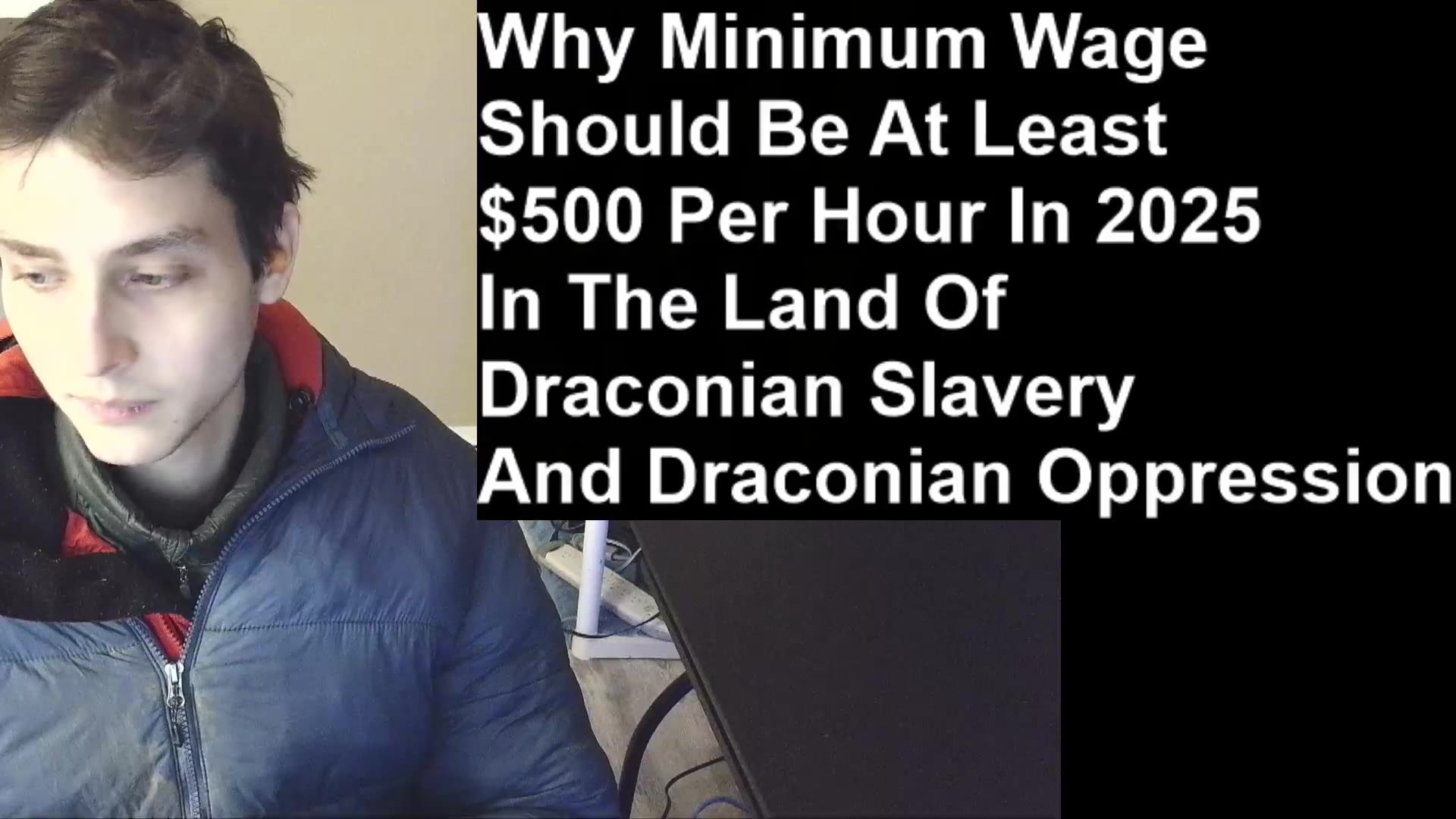 Why Minimum Wage Should Be At Least $500 Per Hour In 2025 In The Land Of Draconian Slavery Revealed