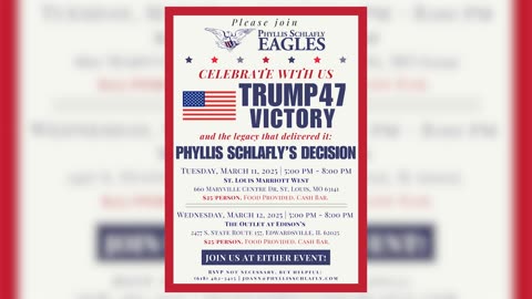 Trump 47 Victory Party — Phyllis Schlafly Eagles | March 11 & 12