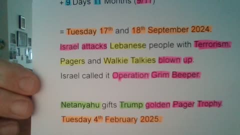 Netanyahu, Trump, Saturday Noon. Gaza Ultimatum. 15th February 2025.