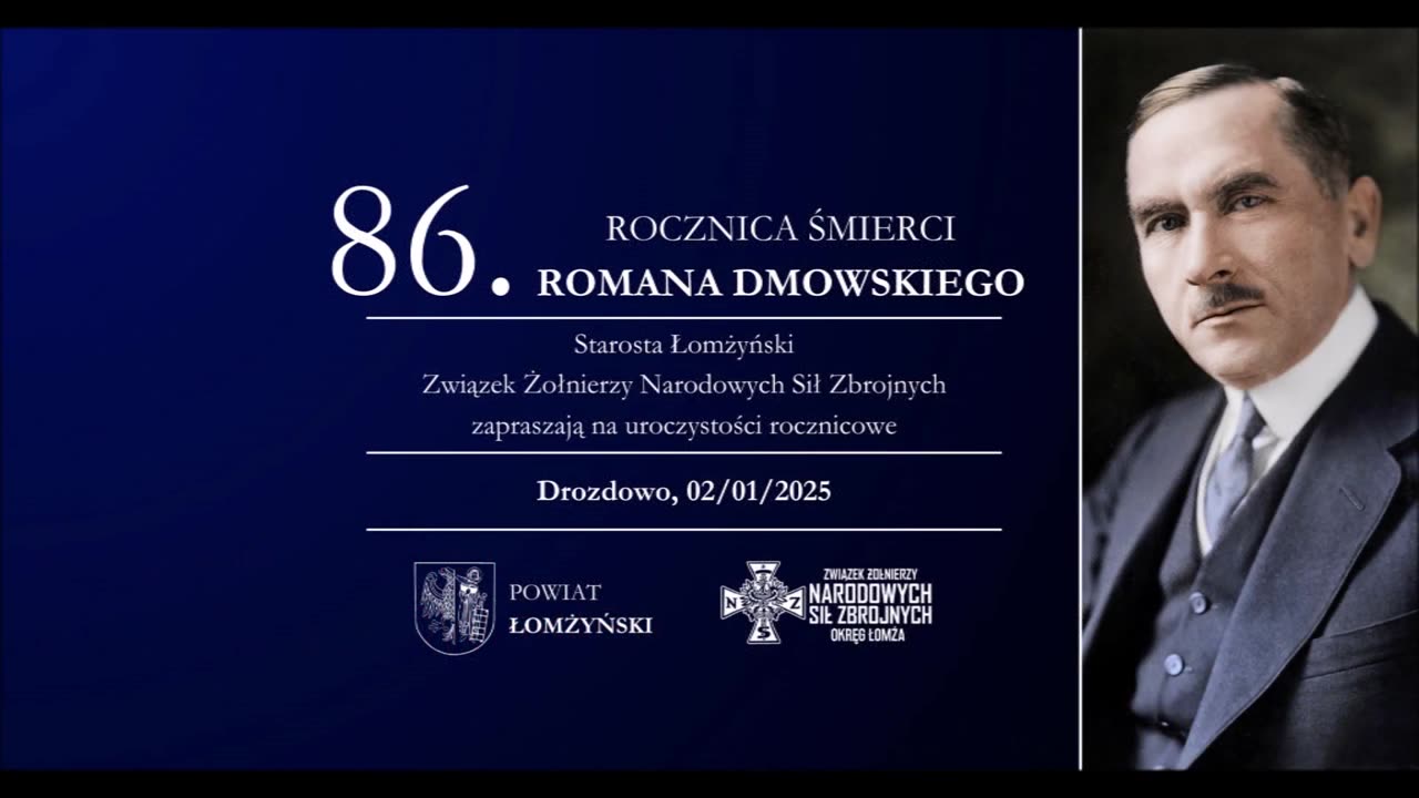 Aktualności Narodowe (30.12.2024): rocznica śmierci Dmowskiego, projekcje filmu "Gietrzwałd" i inne