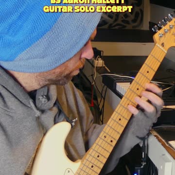 "Said" an Original Song by Aaron Hallett Guitar Solo Excerpt