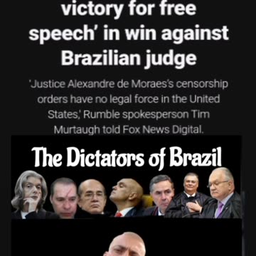'Justice Alexandre de Moraes’s censorship orders have no legal force in the United States,' Rumble spokesperson Tim Murtaugh told Fox News Digital.