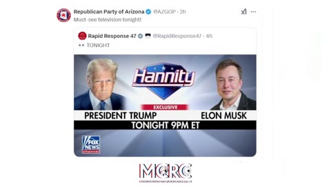 TRUMP MUSK HANNITY ON FOX TONIGHT (2/18/25)