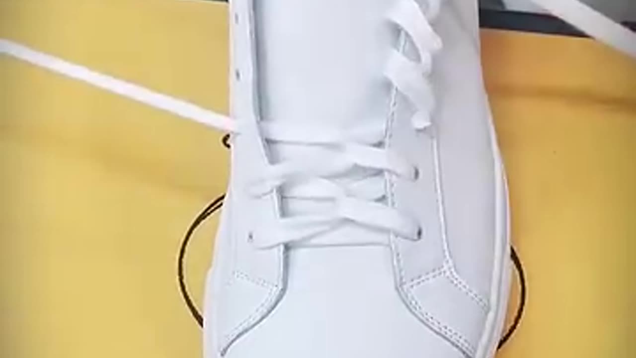 Creative ideas on how to tie shoelaces