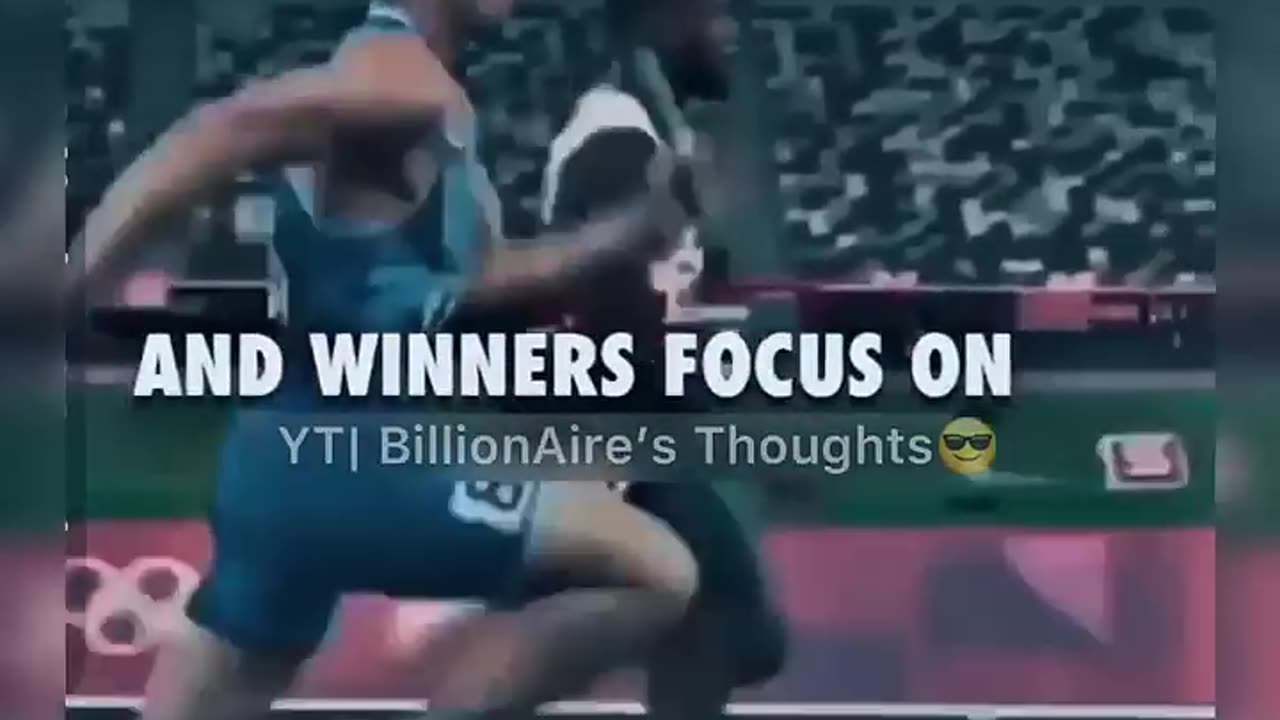 “LOSERS FOCUS ON WINNERS"