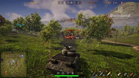 PANZERKAMPF® IS-2 - our top level soviet monster in action!