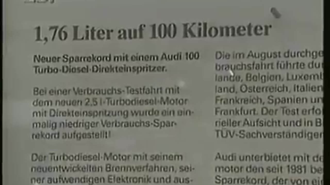 Der Audi von 1989