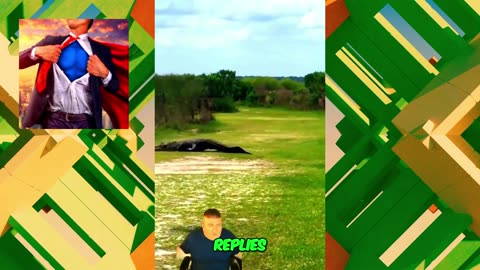 Would You Play Here? 😨 Huge Alligator Roams Golf Course!