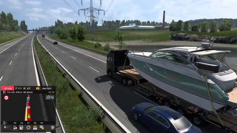 #ets2 Euro Truck Simulator Volvo 780 Lowboy Yacht