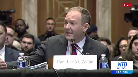 LIVE: Senate Hearing on Nomination of Lee Zeldin for EPA Administrator