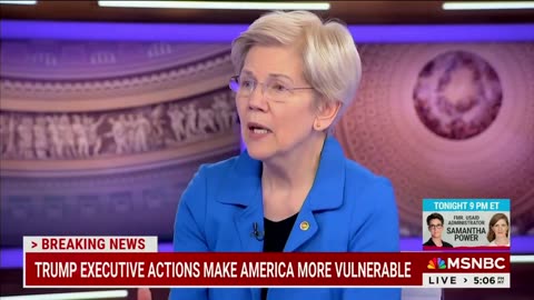 Elizabeth Warren: “We’ve got Donald Trump and his co-president Elon Musk,