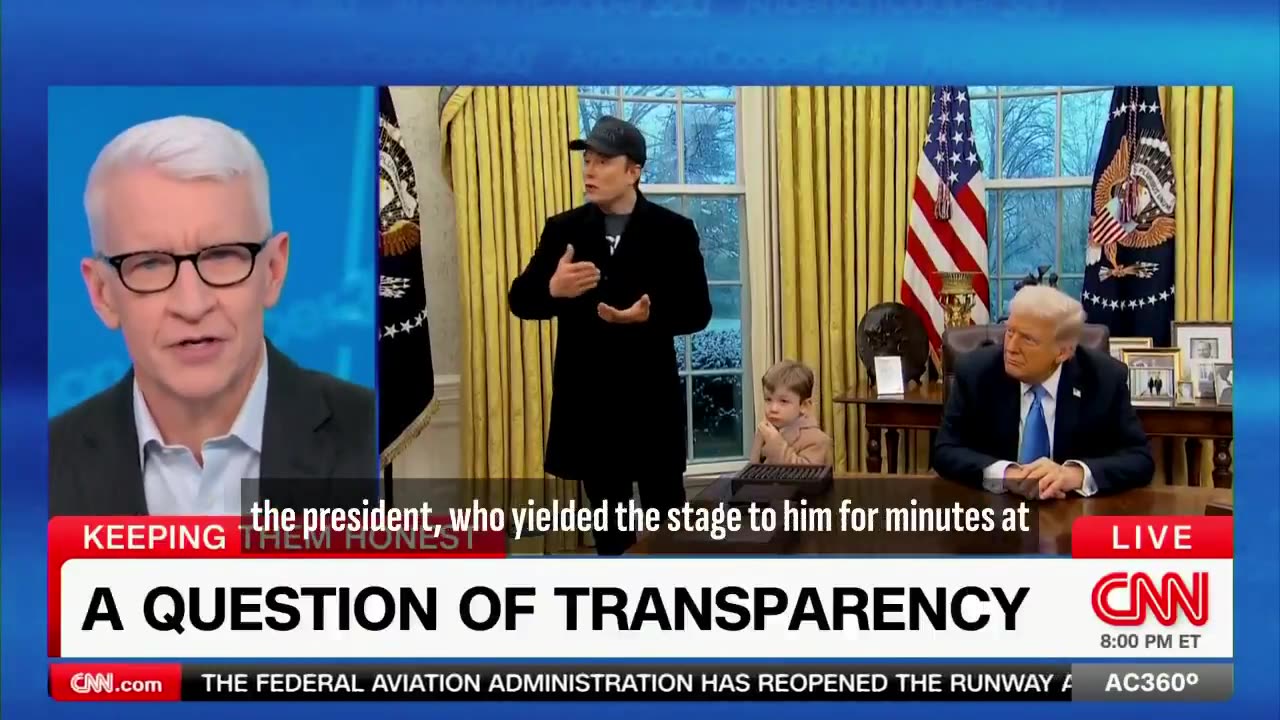 Anderson Cooper: Little Evidence for Musk & Trump's DOGE Fraud Claims