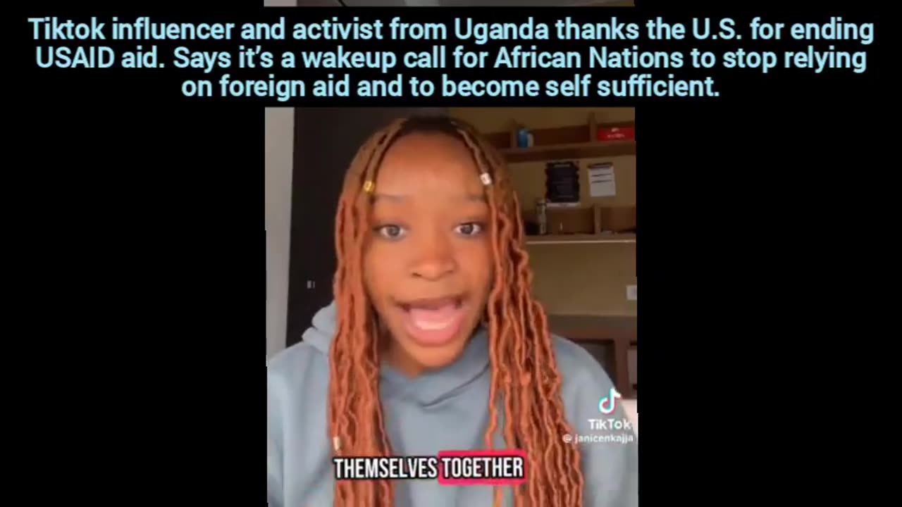 activist from Uganda thanks the U.S. for ending USAID aid