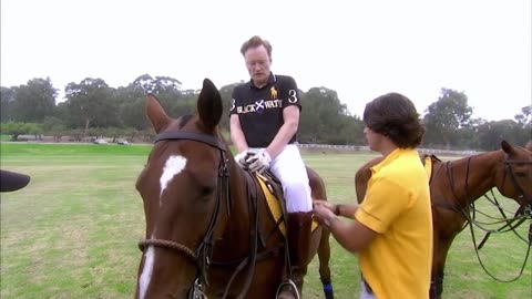 Conan Masters Polo with Nacho Figueras and Battles A Meek Viking