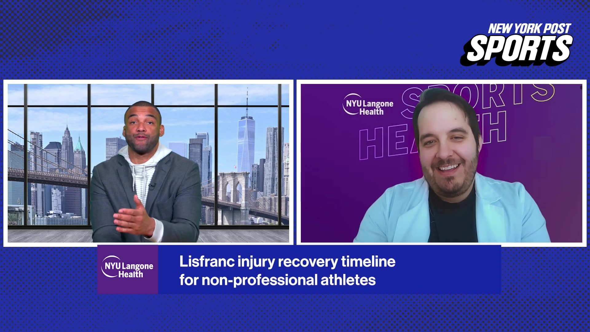 NYU Langone's Daniel J. Kaplan, MD explains Andrew Thomas' recovery from Lisfranc surgery