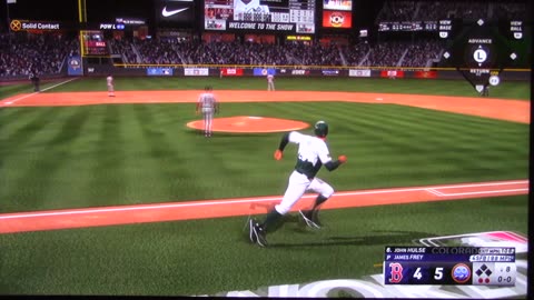 MLB The Show: Colorado Rockies vs Boston Red Sox (S10 World Series G2)