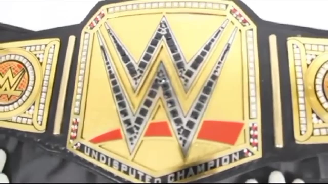 New WWE Title Belts