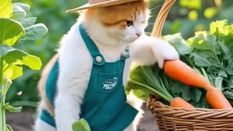 A Tiny Friendship: Cat and Panda’s Culinary Adventure