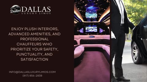 Dallas Luxury Limo Experience Elegance and Comfort