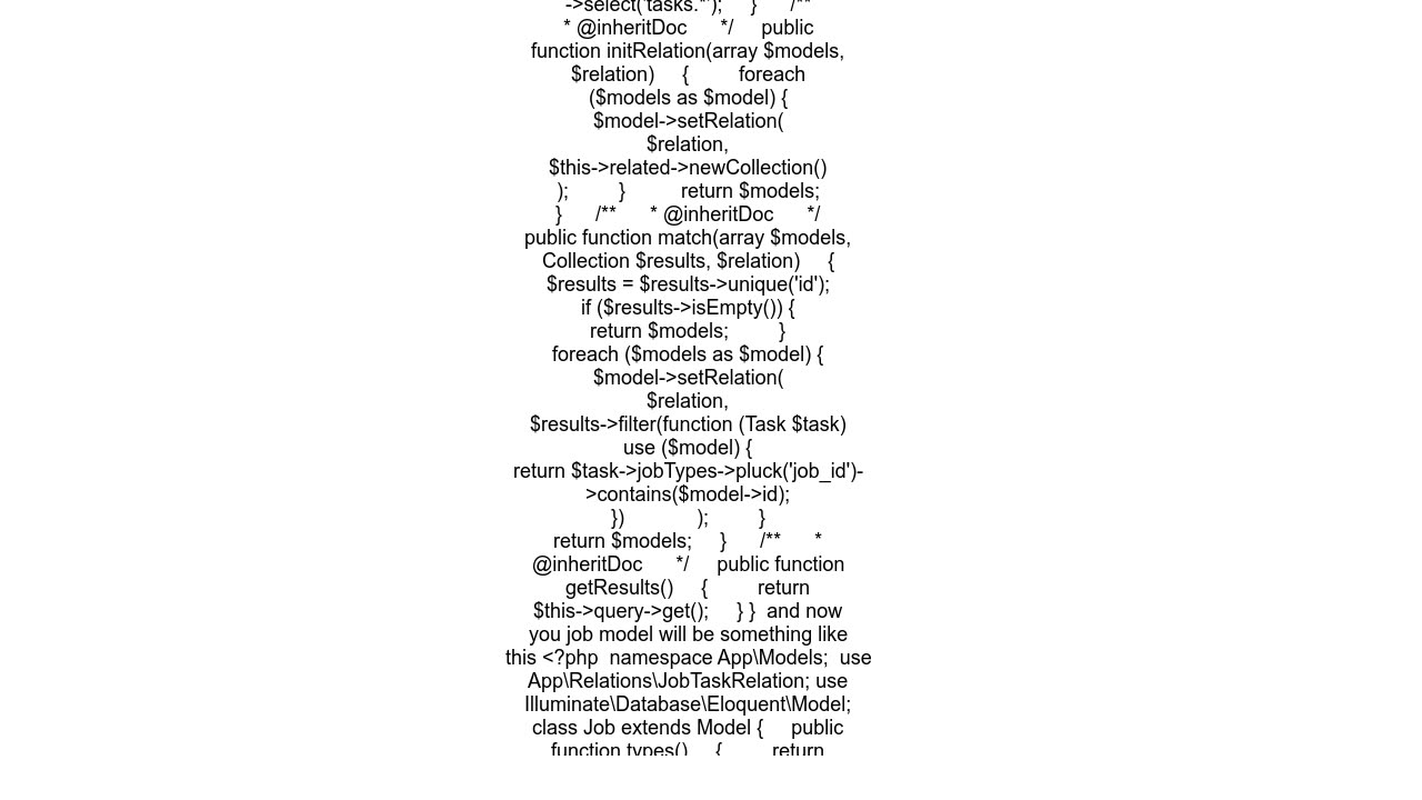 Eloquent Relationship with multiple many-to-many relationships - Laravel