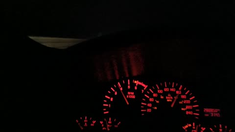 1997 3.8 Pontiac Firebird 160 to 210 km/h 4th gear pull