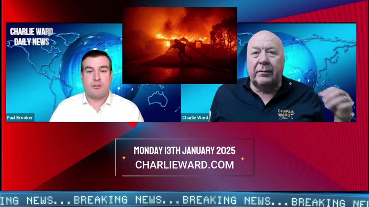 CHARLIE WARD DAILY NEWS WITH CHARLIE WARD & PAUL BROOKER 13TH JANUARY 2025