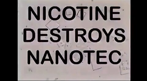 NICOTINE DESTROYS NANOTECH 👊