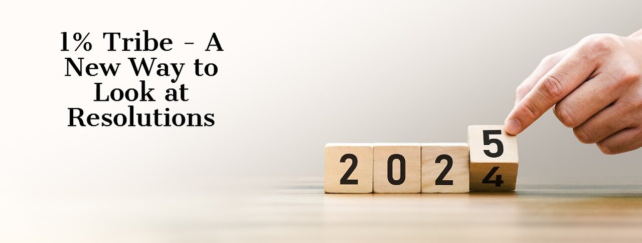 1% Tribe - A new way to look at resolutions - Special Guest Rachelle Myers D.C. and Ryan Myers .