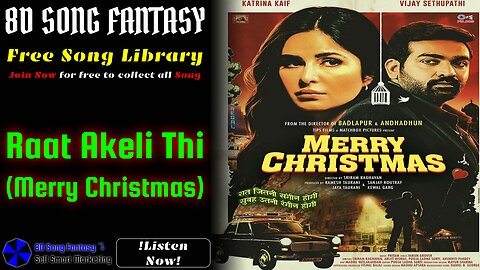 Raat Akeli Thi(Merry Christmas) #8dsongfantacy